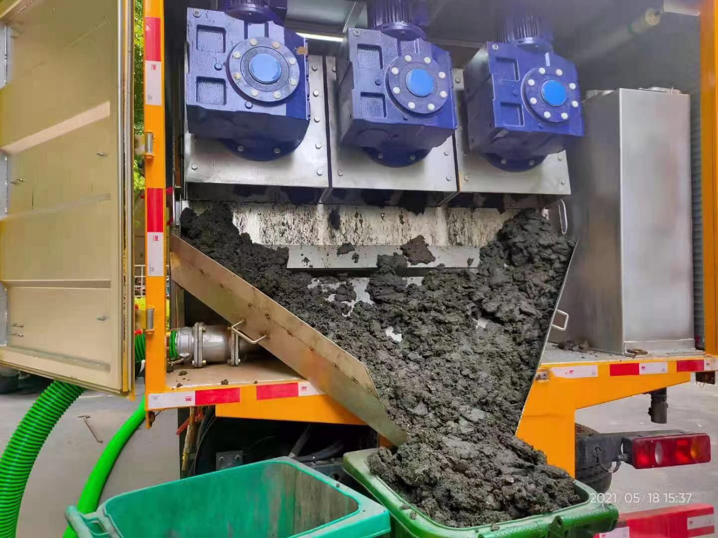 噶尔化粪池清掏城市维护站-泥浆净化干湿分离处理